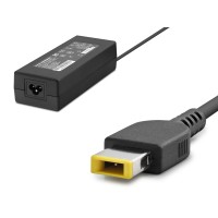 20V 6.75A 135W Laptop Adaptörü - Usb Tip Sarı Kare Uç - Ibm Uyumlu - Siyah HD8862