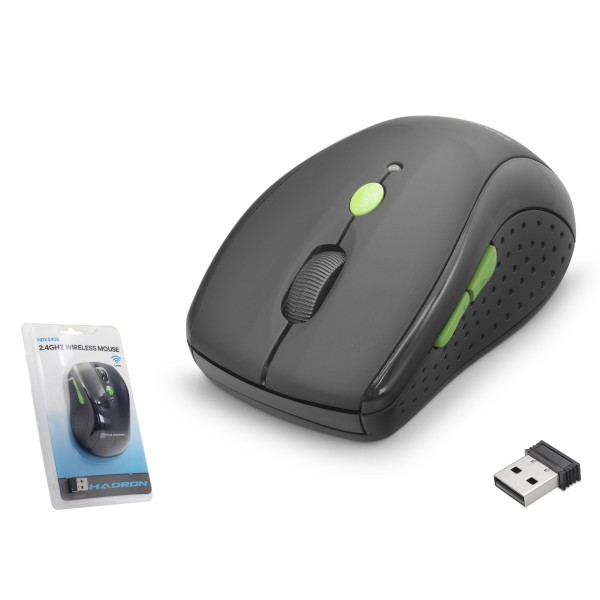 Kablosuz Mouse 800/1600 Dpi - Si̇yah HDX3405