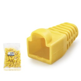 Rj45 Konnektör Papuç - 100 Adet Sari / Ekonomik Poşet Paket ND2427