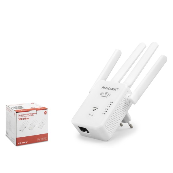 Wifi Repeater / Router / Ap 300 Mbps - Beyaz LV-WR49S4T