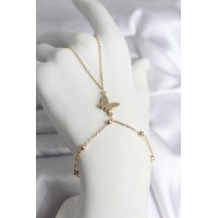 316L Çelik Gold Renk Model Kadın Şahmeran TJ-SN740