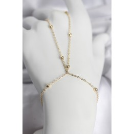 316L Çelik Gold Renk Top Zincirli Kadın Şahmeran TJ-SN742