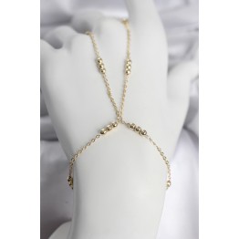 316L Çelik Top Zincirli Gold Renk Kadın Şahmeran TJ-SN745