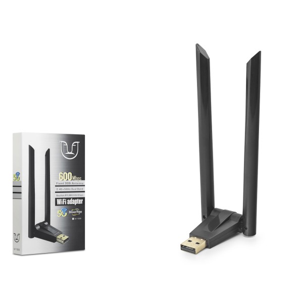 Usb Wifi Adaptör 600 Mbps Ac Dual Band W166