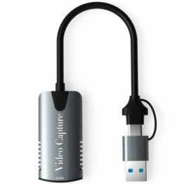 HU04A Type-C 2 In 1 Usb Video Capture ZR205