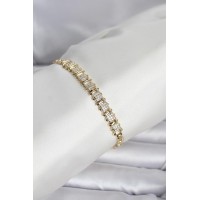 Xuping Model Zirkon Taşlı Gold Renk Kadın Bileklik TJ-BB8415