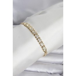 Xuping Model Zirkon Taşlı Gold Renk Kadın Bileklik TJ-BB8415