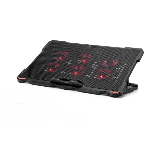 Laptop Soğutucu 6 Fan Led - Siyah HDX4255