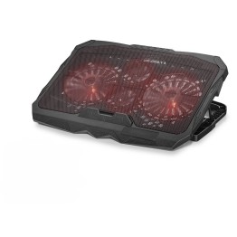 Laptop Soğutucu 4 Fan Led - Siyah HD2008
