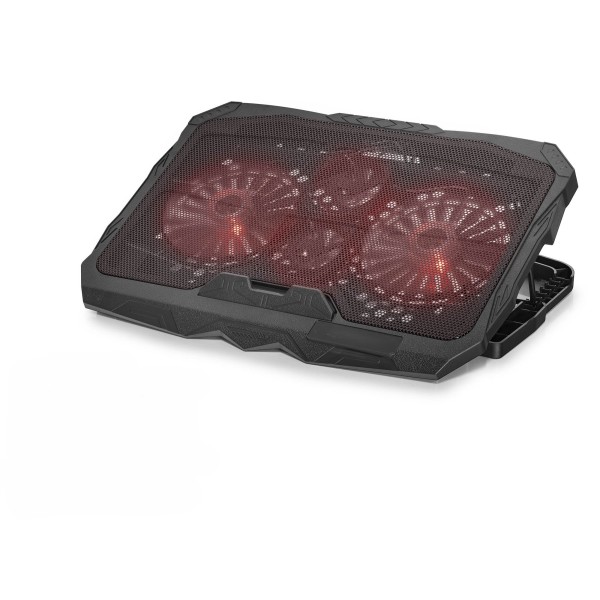 Laptop Soğutucu 4 Fan Led - Siyah HD2008
