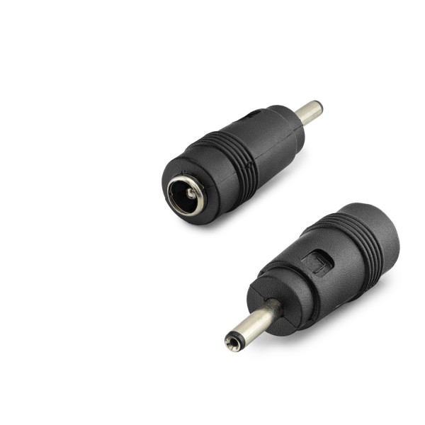 Dc Jack Dönüştürücü 5.5x2.5 Mm Soket 3.0x1.1 Mm Fiş 10 Adetli Paket Siyah HDX1313