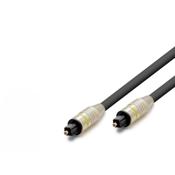 Fiber Optik Ses Kablosu 1.5 m Siyah HDX7804