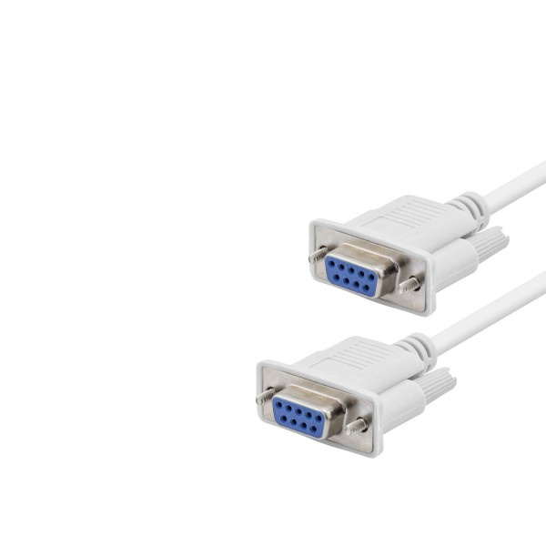 RS232 Seri Port Uzatma Kablosu 1.5 M - Beyaz HDX7800