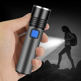 Mini Profesyonel Şarjlı LED El Feneri – En Güçlü Taşınabilir Kompakt Aydınlatma Sistemi WT-015