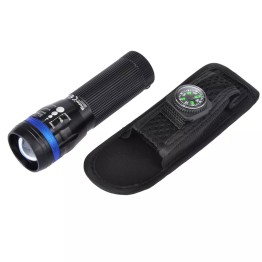 Uzun Menzilli Süper Zoomlu Pilli LED El Feneri Güçlü Işık Performansı WT-060