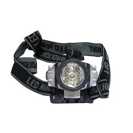 9 LED’li Pilli Kafa Lambası Güçlü Aydınlatma Kompakt Taşınabilir Model WT-042