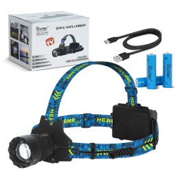 12000 Lümen CREE P360 Şarjlı Kafa Lambası Güçlü LED Aydınlatma Profesyonel Model WT-627