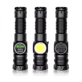 9 Mod Şarjlı Kamp Lambası ve El Feneri – Çok Fonksiyonlu LED Aydınlatma WT-704