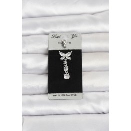 316L Cerrahi Çelik Sallantılı Model Göbek Piercing TJ-PR1409