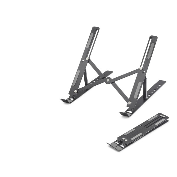 Ayarlanabilir Katlanabilir Tablet Ve Laptop Standı Metal Siyah ND8031