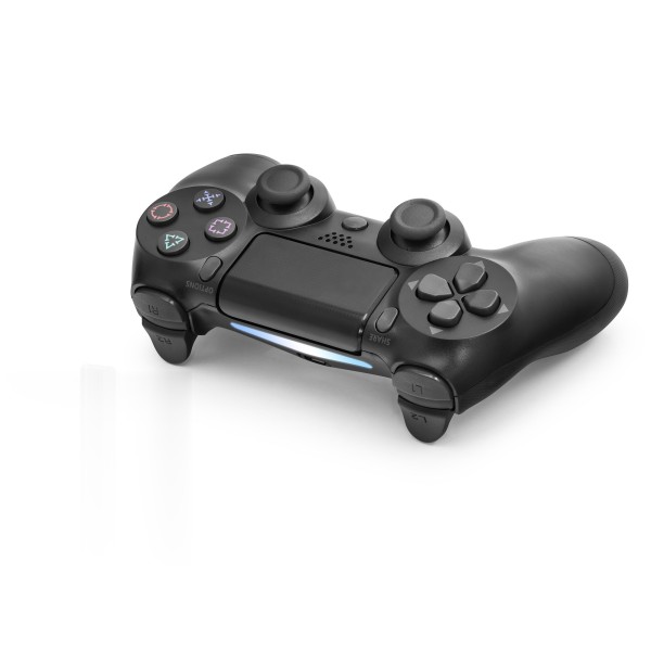 Oem Yx7001 Ps4 Uyumlu Kablosuz Gamepad Oyun Kolu - Siyah Beyaz - Siyah