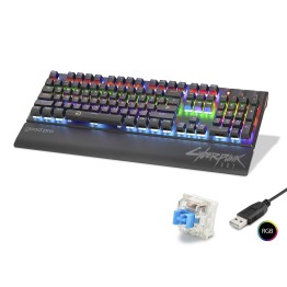 Mekanik Klavye Blue Switch Bilek Destekli Rgb - Siyah G525XB