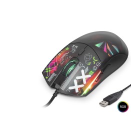 Good Pro G306D Mouse 7200 Dpi Rgb Cyber Desenli - Siyah