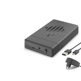 3.5 İnç Sata Hdd Harici Disk Kutusu Type-c Usb 2.0 Siyah HDX1794
