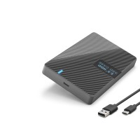 2.5 Inç Sata Hdd/Ssd Harici Disk Kutusu Usb 3.0 Type-C - Siyah HDX1793
