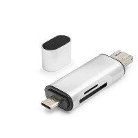 Usb Type-c Otg Kart Okuyucu Sd Microsd 480 Mbps Gri HDX7053