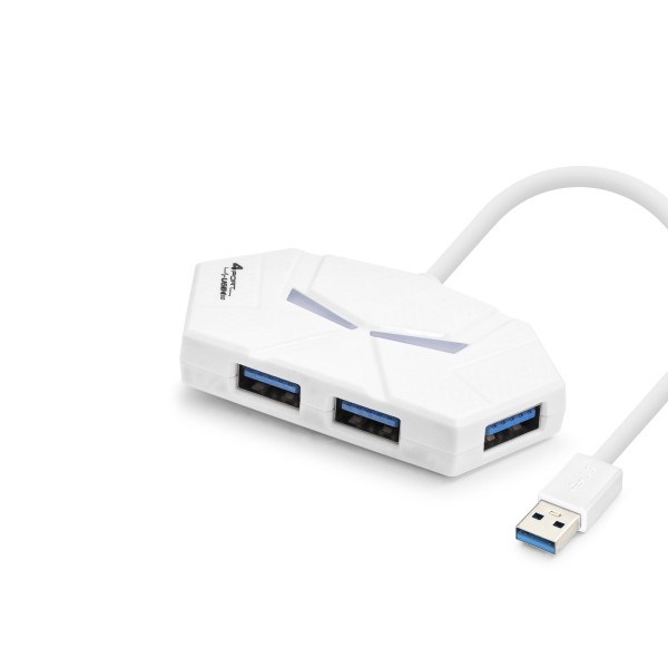 Usb 3.0 Hub Rgb 4 Port 5 Gbps 1.2 M HDX7051