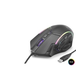 Mouse 12800 Dpi 12 Tuş Makro 1000Hz Rgb - Siyah X15