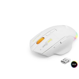 Dual Mode Kablosuz Mouse 12800 Dpi 7 Tuş Makro 1000Hz Rgb - Beyaz W601W