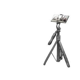 Telefon Tripodu Ve Selfie Çubuğu Bluetooth Kumandalı 153 Cm Siyah ND1049