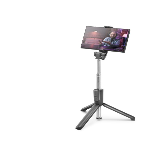 Telefon Tripodu Ve Selfie Çubuğu Seti Bluetooth 5.0 Kumandalı 67 Cm - Siyah ND1039