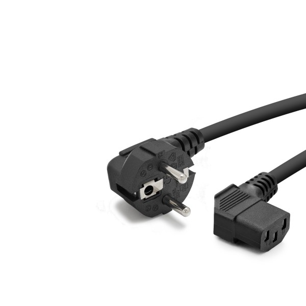 Kasa Güç Kablosu C13 3 Pin 1 Mm 500W L Tip 1.8 M HDX5555