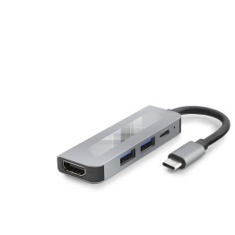 Type-C Hub Hdmi 4K Usb 3.0 Pd 4 Port Gri HDX7840