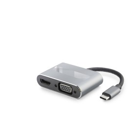 Type-C Hub Hdmi 4K Vga Usb 3.0 Pd 4 Port Gri HDX7839