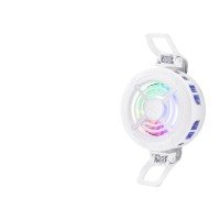 Klipsli Telefon Soğutucu Fan Rgb Beyaz K56