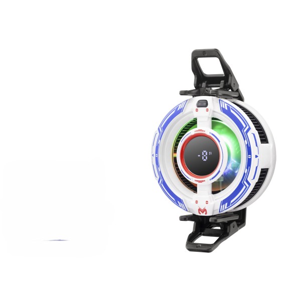 Manyetik Klipsli Telefon Soğutucu Fan Rgb Isı Göstergeli Beyaz CX16