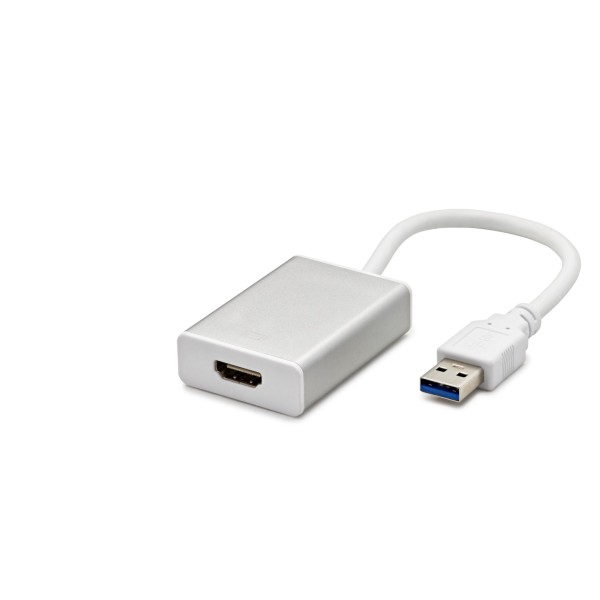 Usb 3.0 To Hdmi Dişi Görüntü Dönüştürücü 1080P 50/60 Hz - Beyaz HDX1287