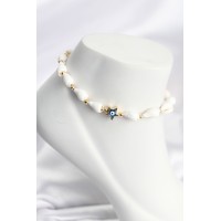 Deniz Kabuğu Model Yıldız Nazarlı Halhal TJ-HH1697