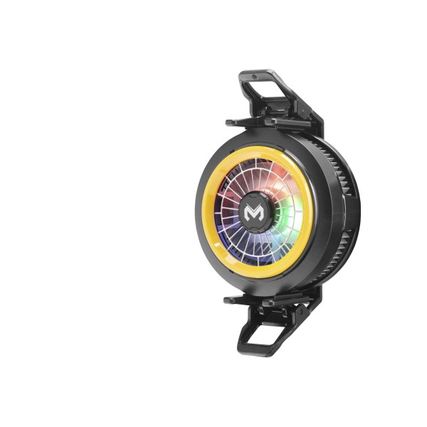Manyetik Klipsli Telefon Soğutucu Fan Rgb Siyah CX20