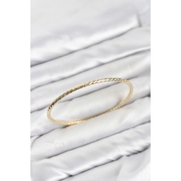 CM Gold Renk Kesim Model 65 mm Bilezik TJ-BB8617