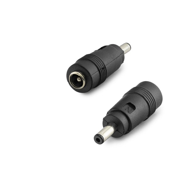 Dc Jack Dönüştürücü 5.5X2.5 Mm Soket 4.0X1.35 Mm Fiş 10 Adetli Paket Siyah HDX1315