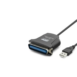 Usb To Paralel Lpt Yazıcı Dönüştürücü Kablosu 80 Cm Siyah HDX7526