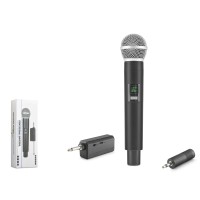Uhf Kablosuz Mikrofon 6.35 Mm Siyah HDX2801