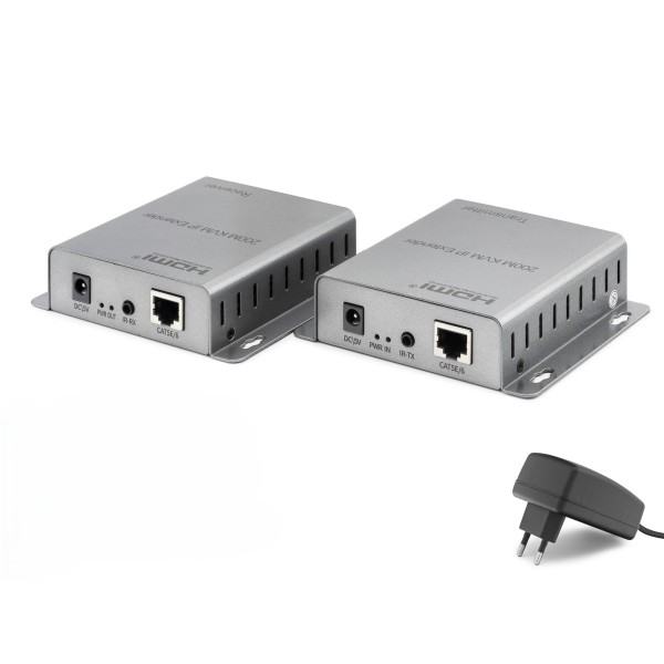 Hdmı Kvm Ip Extender Loop Out Ir 1080p 60 Hz 200 M HDX1343