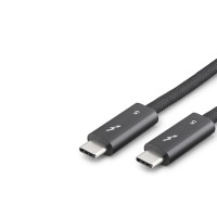 Type-C Thunderbolt 5 120 Gbps 240W 16K 60 Hz Şarj Ve Data Kablosu 1 M Siyah HDX7891