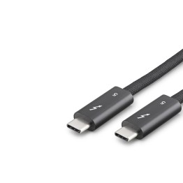 Type-C Thunderbolt 5 120 Gbps 240W 16K 60 Hz Şarj Ve Data Kablosu 1 M Siyah HDX7891